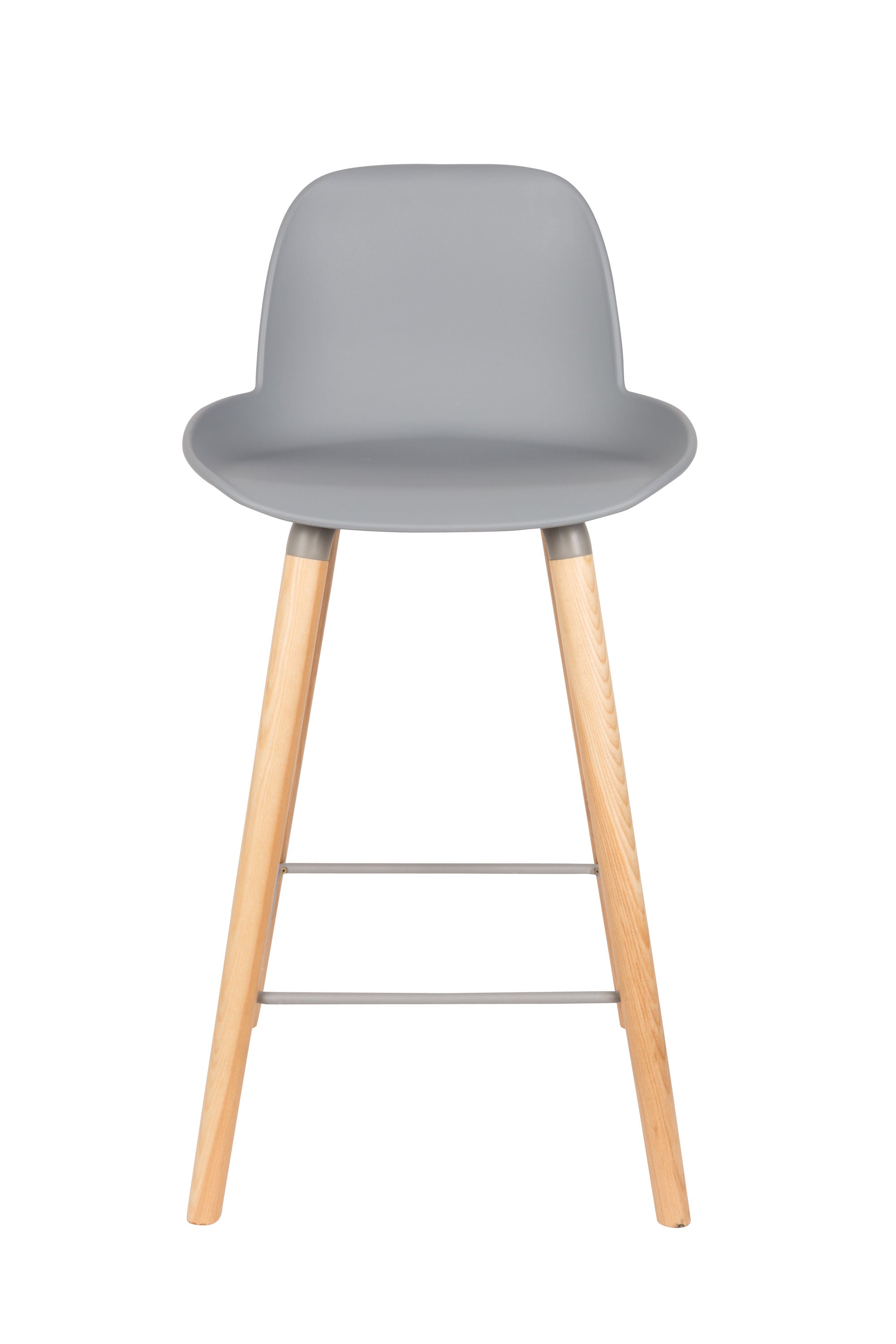 Zuiver Set of 2 Albert Kuip Light Grey Counter Stool